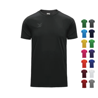 [S-2XL] FBT เสื้อฟุตบอล เสื้อผู้ชาย ใส่เล่นกีฬา ออกกำลังกาย คอกลม ฟิสเนต สีพื้น รหัส 12273