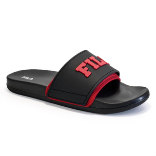 FILA Mozarte V2 Mens Sandal สีดำแดง รองเท้าแตะ ผู้ชาย ฟิล่า แท้