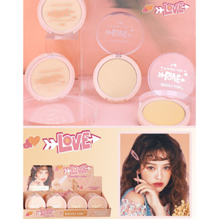 HASAYA GIRL Love Powder แป้งตลับ ควบคุมความมันบนใบหน้า ให้หน้าดูเรียบเนียน