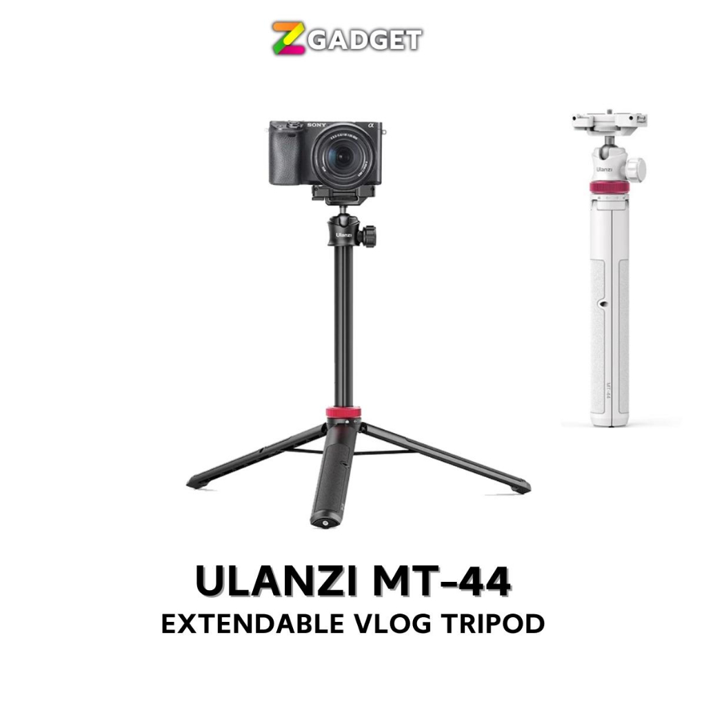 Ulanzi MT-44 Extendable Vlog tripod monopod มาพร้อมหัวจับมือถือ