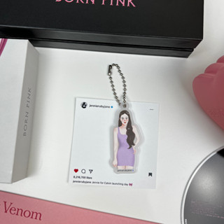 Keychain แบล็กพิงก์ IG jennierubyjane CK by mommyjiminn