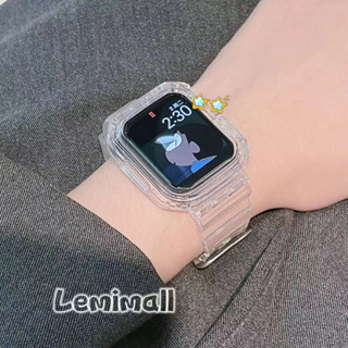 สาย + เคส iWatch ultra 8 7 6 SE 5 4 3 2 1 สายและเคส ขนาด49mm 45มม. 41mm สายนาฬิกาข้อมือ สาย smart watch case