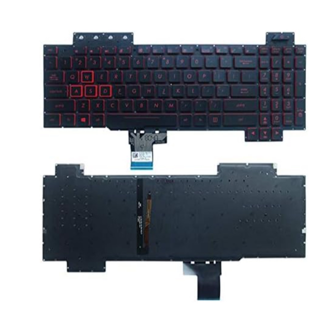Asus TUF Gaming FX504 FX504GD FX504GE FX504GM FX80 FX80GM Backlight keyboard คีย์บอร์ด แป้น แป้นพิมพ์ พิมพ์ มีไฟ