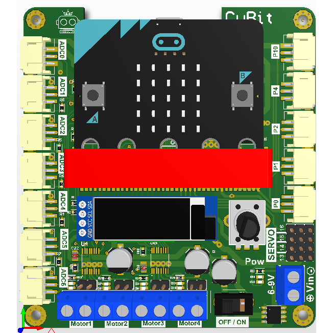 Cybit บอร์ดขยายสำหรับ Micro:Bit (micro:bit Extensions)