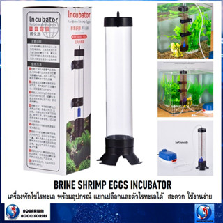 BRINE SHRIMP EGGS INCUBATOR(เครื่องฟักไข่ไรทะเล พร้อมอุปกรณ์ แยกเปลือกและตัวไรทะเลได้ สะดวก ใช้งานง่าย)