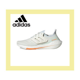 Adidas ultra boost 22 แท้ 100% รองเท้าวิ่งรองเท้าผ้าใบสีขาวต่ำสบาย