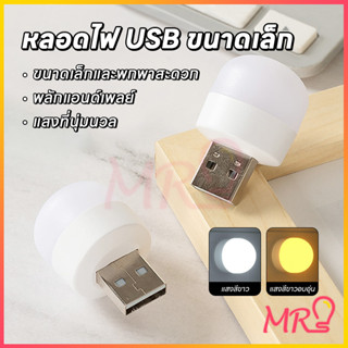 จัดส่งจากประเทศไทย ไฟกลางคืน USB ไฟ LED 2W  แสงสีขาวแสงอบอุ่นห้องนอนไฟกลางคืน ปกป้องดวงตา