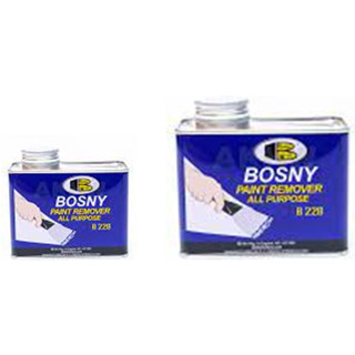 BOSNY น้ำยาลอกสี  B 228 ขนาด 400 กรัม และ800กรัม  ลอกสีน้ำมัน ลอกคราบสีพ่นอุตสาหกรรม สีแลคเกอร์