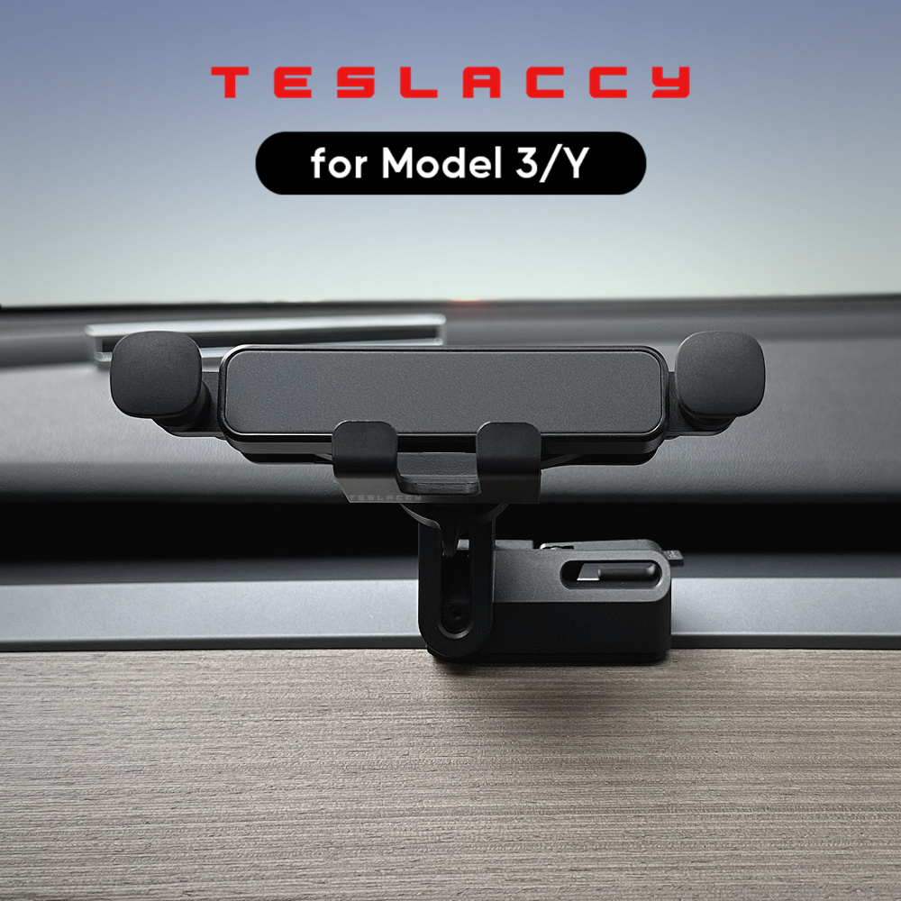 Tesla M3 2024 Highland ที่ยึดมือถือ ที่วางโทรศัพท์ยึดตรงช่องแอร์  แน่นหนาขายึดมียางกันรอยไร้เสียงรบกวน จัดส่งด่วนจากไทย