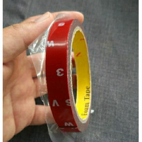 กาวสองหน้า หน้ากว้าง  12 mmและ 8 mm กาว 2 หน้าแรงยึดติดสูง อะคริลิคเทป