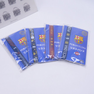 FC. Barcelona Barca Bracelets Wristbands silicone สายรัดข้อมือ ของแท้ JAMMA ญี่ปุ่น มือ1 ในซอง 110723