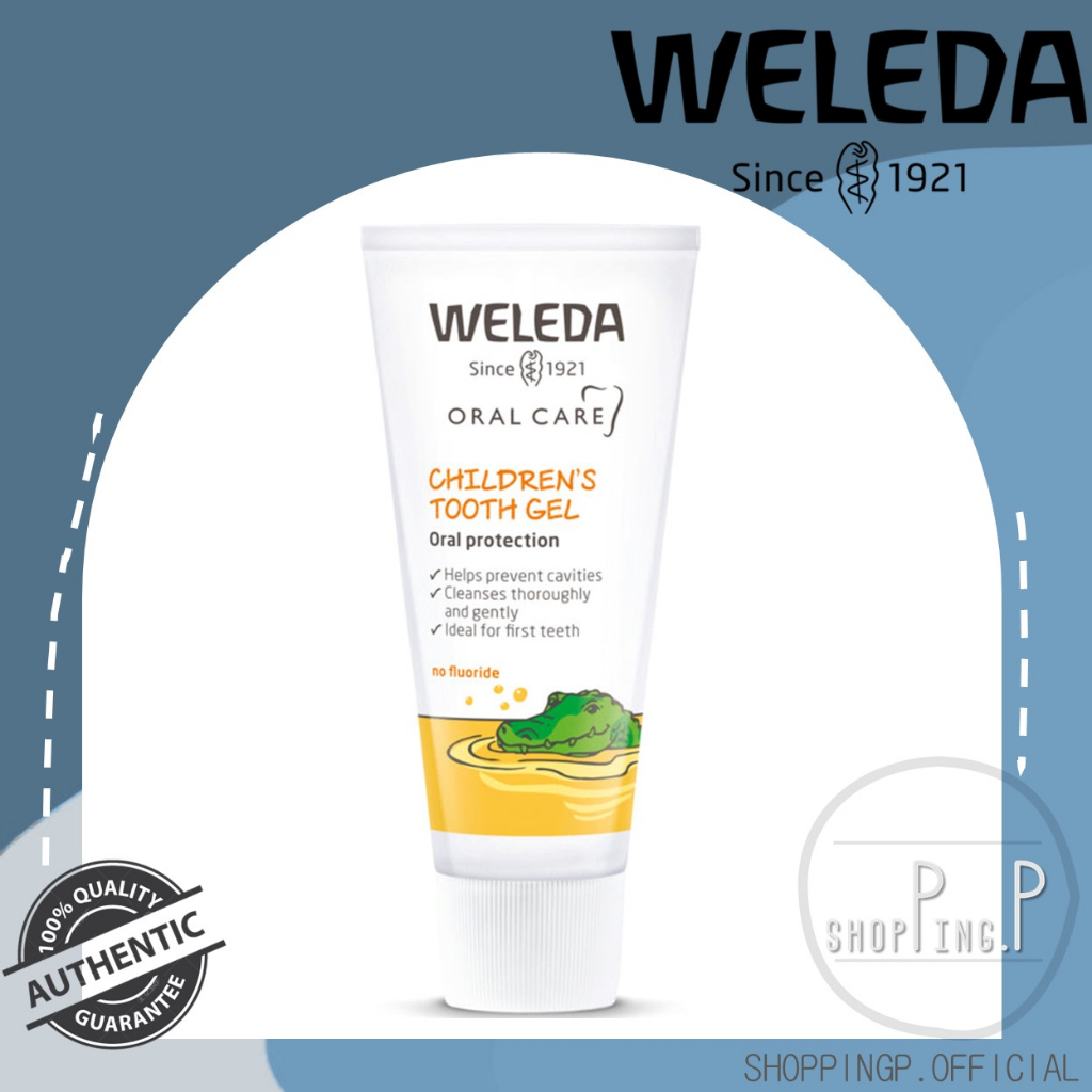 ✳️พร้อมส่ง! แท้100%✳️ Weleda Children's Tooth Gel 50ml ยาสีฟันสำหรับเด็ก