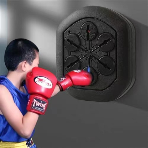 Music boxer electronic boxing practice wall target strength training equipment machine music intelli