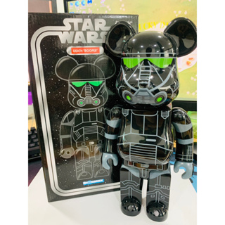 Bearbrick Death Trooper Black 400% ของแท้ครบกล่อง