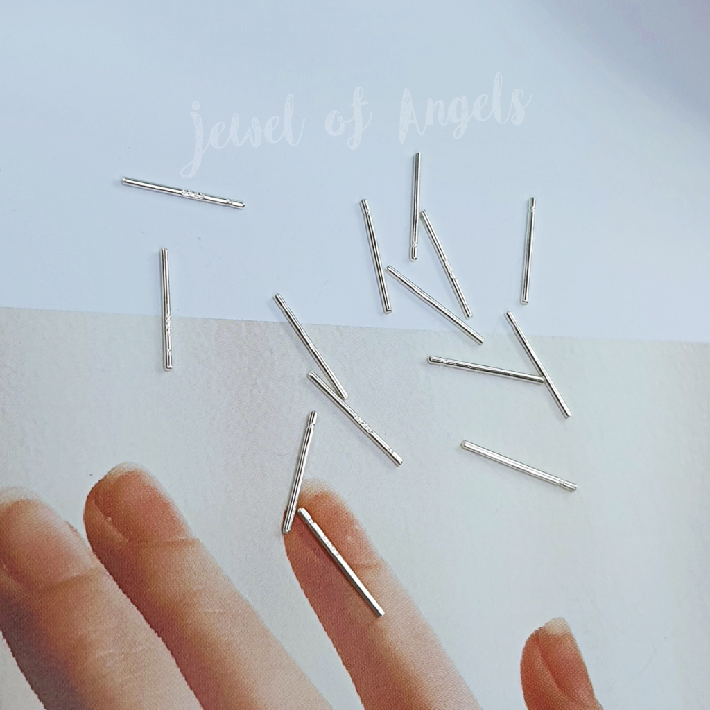 ก้านต่างหูเงินแท้ S925 รุ่น Wand ก้านต่างหูเปล่าเงินแท้ทั้งชิ้น Silver925 ต่างหูผู้ชาย ต่างหูผู้หญิง