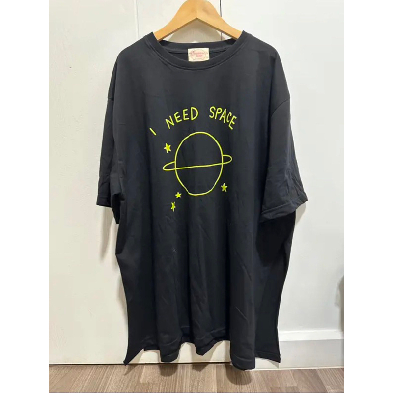 เสื้อยืด ผ่าข้างซ้ายขวา ดาวเสาร์ อก56นิ้ว ยาว30นิ้ว