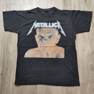 METALLICA @1991 เสื้อวง เสื้อทัวร์ แมทหน้าแก่