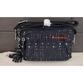 ส่งฟรีEMS  Kipling MULTIPLE Waist Bag Convertible to Shoulder Bag - Tile Print คาดเอว คาดอก สะพายคาดลำตัวได้คะ