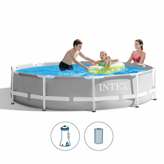 Intex Prism Flame Pool Set พร้อมเครื่องกรอง 10 ฟุต 305*76 ซม. 26702