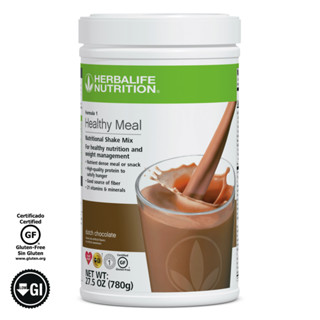 Herbalife Fomula 1 Shake Mix: Dutch Chocolate 780 g เฮอร์บาไลฟ์ สูตร 1 เชค มิกซ์ ดัทช์ ช็อกโกแลต 780ก