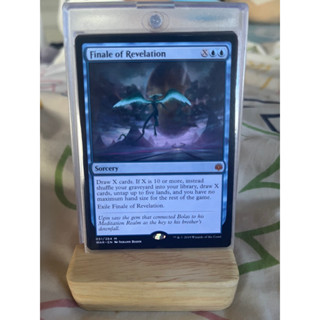 การ์ด MTG Finale of Revelation Blue Magic the Gathering EDH รุ่น War สภาพ Nm