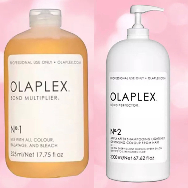 🥇OLAPLEX NO.1 NO.2 ของแท้ ใส่ขวดแบ่ง สูตรเข้มข้น จาก USA แบ่งขาย 100 ML. ราคาดีดี๊