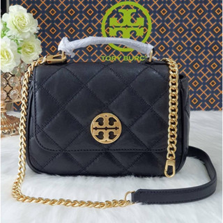 🍀🍀ขนาด 8" Tory Burch Willa Mini Top Handle Bag