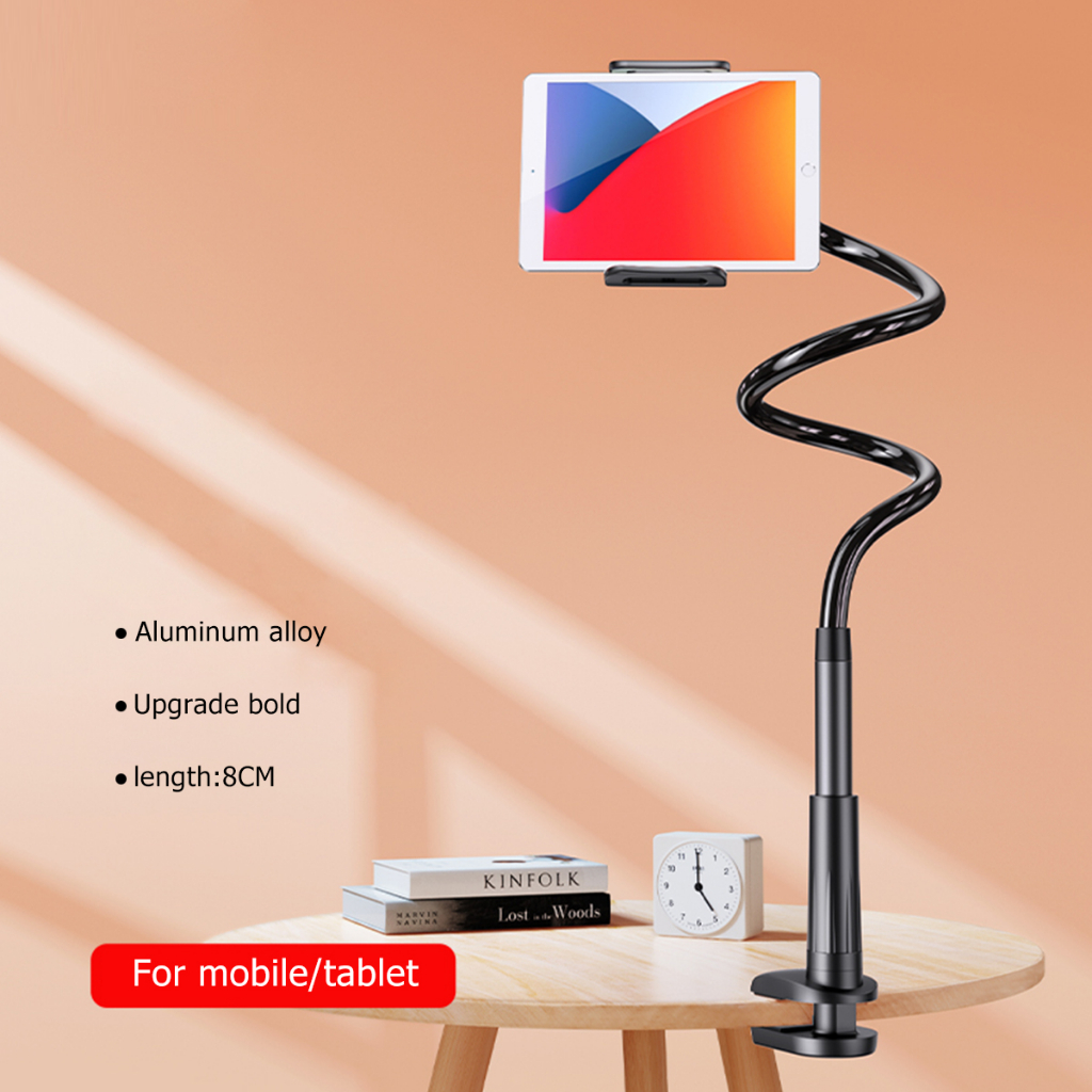 Phone Holder ไอแพด ขาจับมือถือ ที่หนีบสมาร์โฟน แท่นวางไอโฟน แบบหนีบ stand holder ที่หนีบโทรศัพท์หัวเตียง For iPad 80cm รูปที่ 7