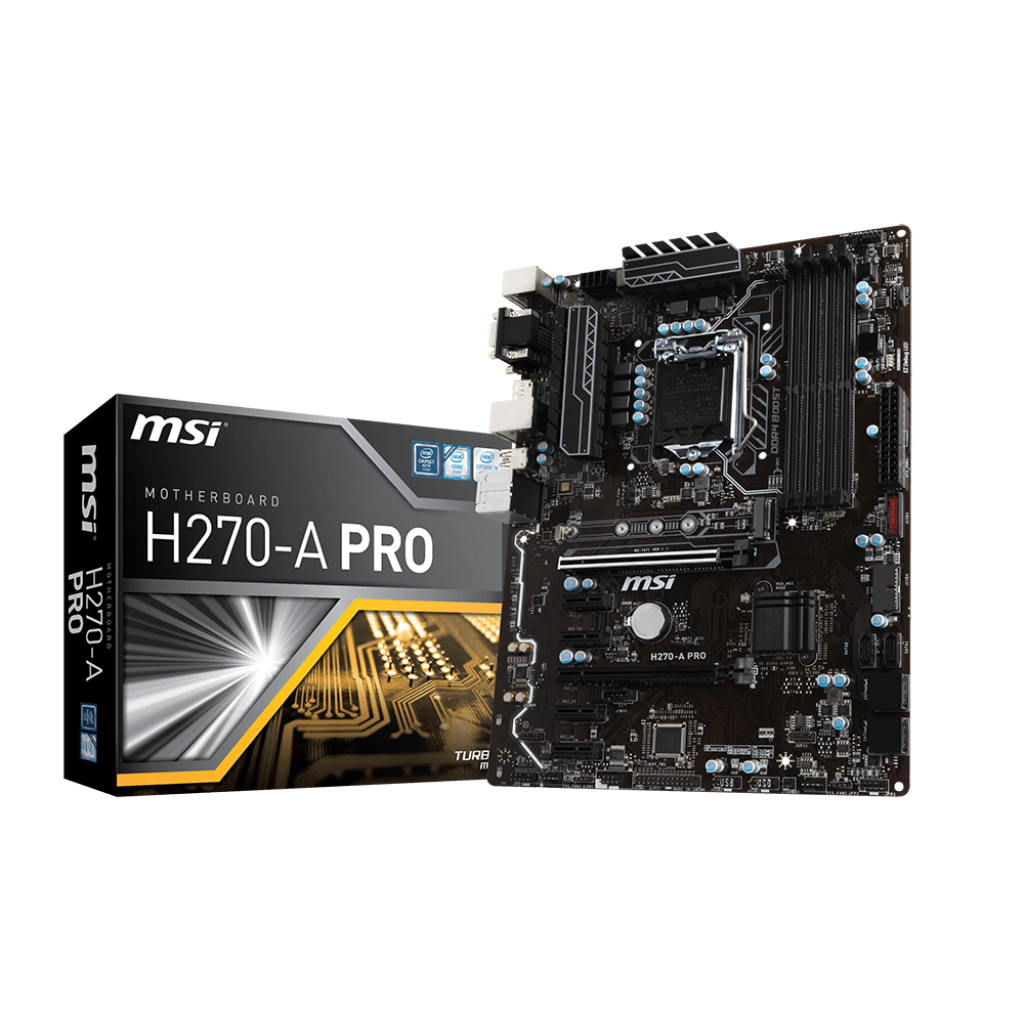 MAINBOARD (เมนบอร์ด) 1151 MSI H270-A PRO พร้อมส่ง