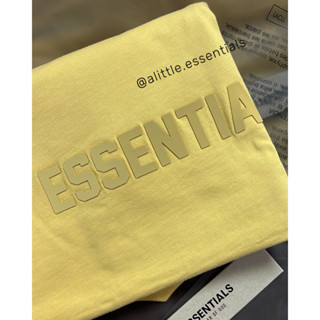 เสื้อ essentials tee ของแท้ สีใหม่ ! seal / offblack / sand / mint / yellow / coral / light oatmeal