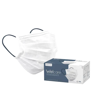 WELCARE - Medical Face Mask Level2 White (50 pcs.) หน้ากากอนามัยทางการแพทย์เวลแคร์