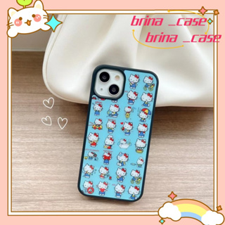 ❤️ส่งของขวัญ❤️ เคสไอโฟน 11 12 13 14 Pro Max HelloKitty ความนิยม หวานสวย เรียบง่าย ระดับสูง Case for iPhone ป้องกันการตก