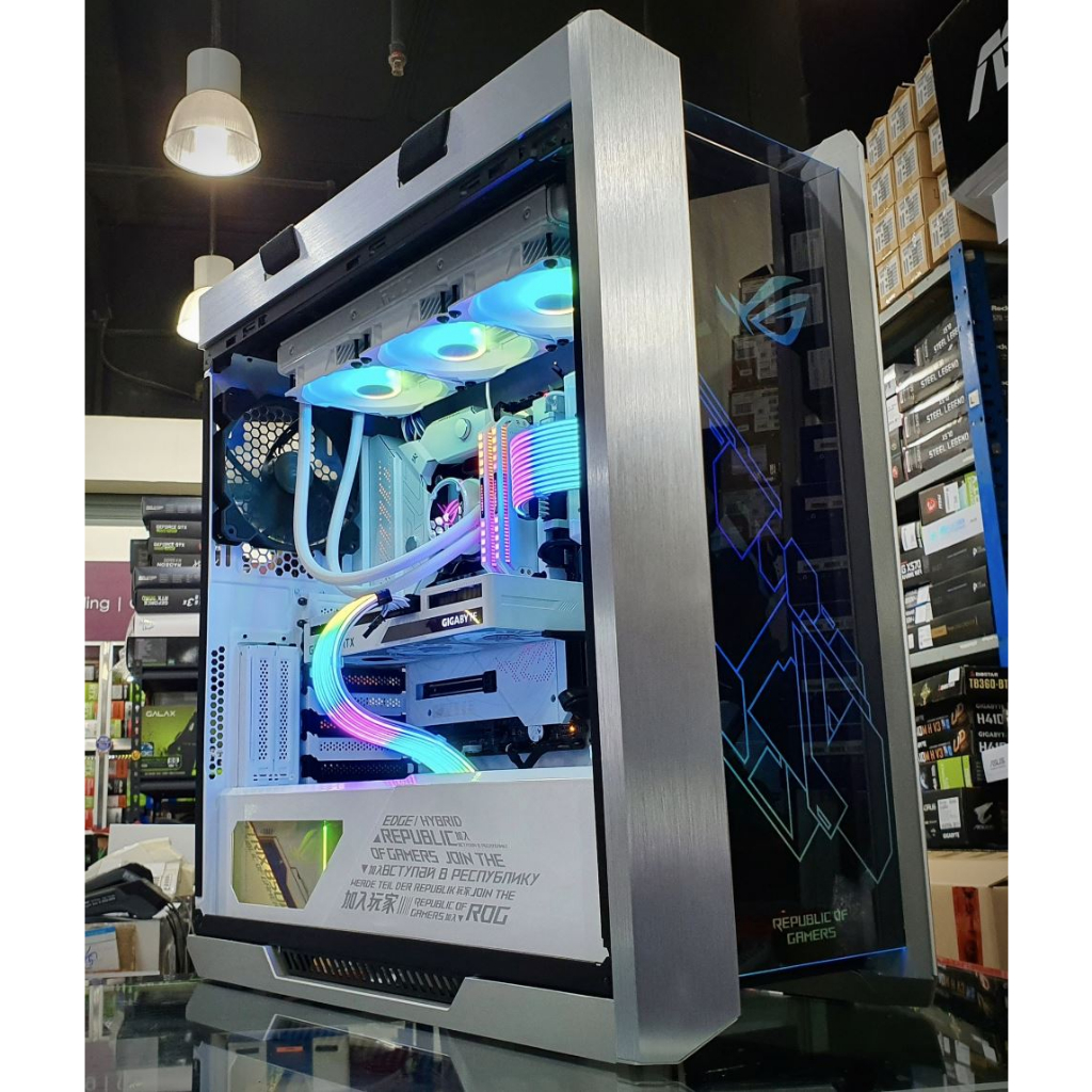 คอมพิวเตอร์ประกอบ White Spec HELIOS Set INTEL INTEL i7-12700KF x Gigabyte RTX3060Ti VISION OC