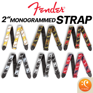 Fender 2” Monogrammed Strap สายสะพาย