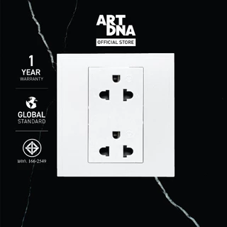 ART DNA รุ่น D3 Series Double Euro & American Socket design switch สวิตซ์ไฟโมเดิร์น สวิตซ์ไฟสวยๆ ปลั๊กไฟสวยๆ
