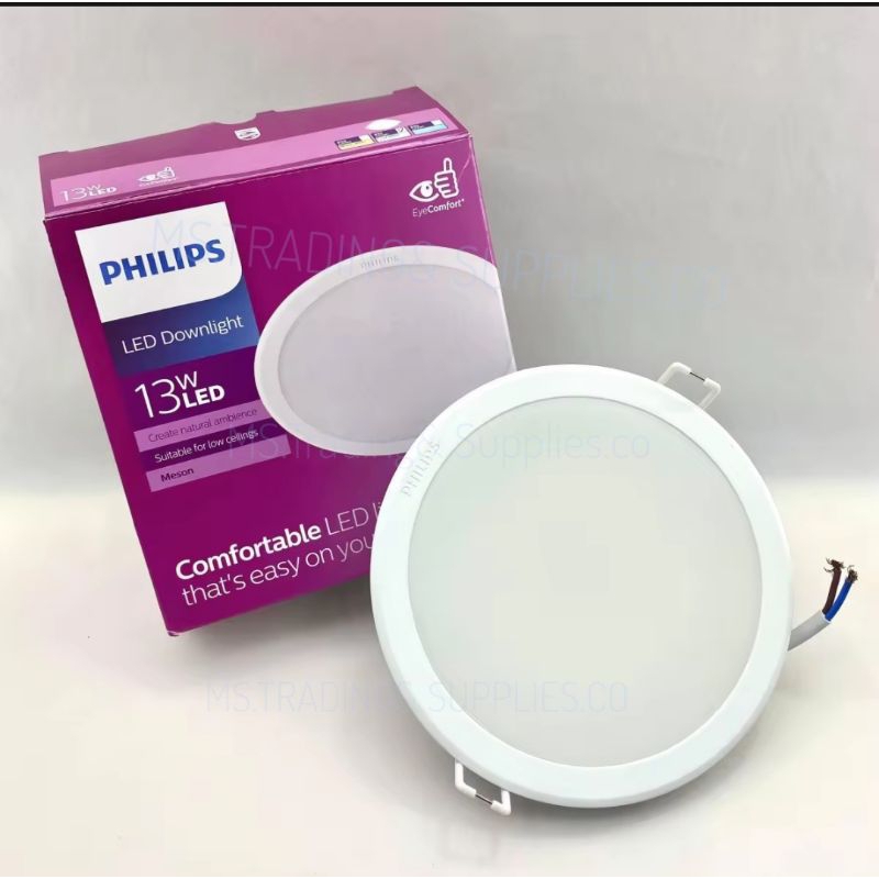 Philips ดาวไลท์ Panel LED 13W รุ่น MESON 59464 ฟิลลิปส์ ดาวไลท์ LED(ออกใบกำกับภาษีได้)Downlight Pane