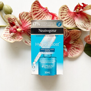 30 ml. ผลิต 09/22 Neutrogena Hydro Boost Serum นูโทรจีน่า ไฮโดร บูสท์ เซรั่ม