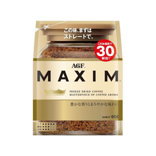 กาแฟญี่ปุ่น maxim AGF ชนิดเติม refill  60g