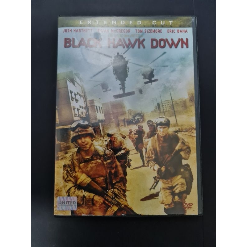 Black Hawk Down Extended Cut Dvd 2 ภาษา แท้ มือสอง