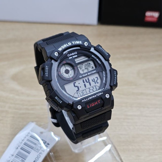 [ของแท้] Casio Casio นาฬิกาข้อมือ รุ่น AE-1400WH-1AVDF รับประกันศูนย์ CMG 1 ปี