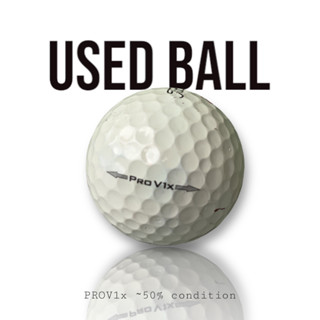 ลูกกอล์ฟมือสอง Titleist ProV1x Used Golf ball around 50 percent condition