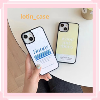 🎁ส่งของขวัญ🎁เคสไอโฟน สำหรับ 11 13 for iPhone Case 14 12 Pro Max เรียบง่าย ระดับสูง จดหมาย กันกระแทก ปกป้อง เคสโทรศัพท์