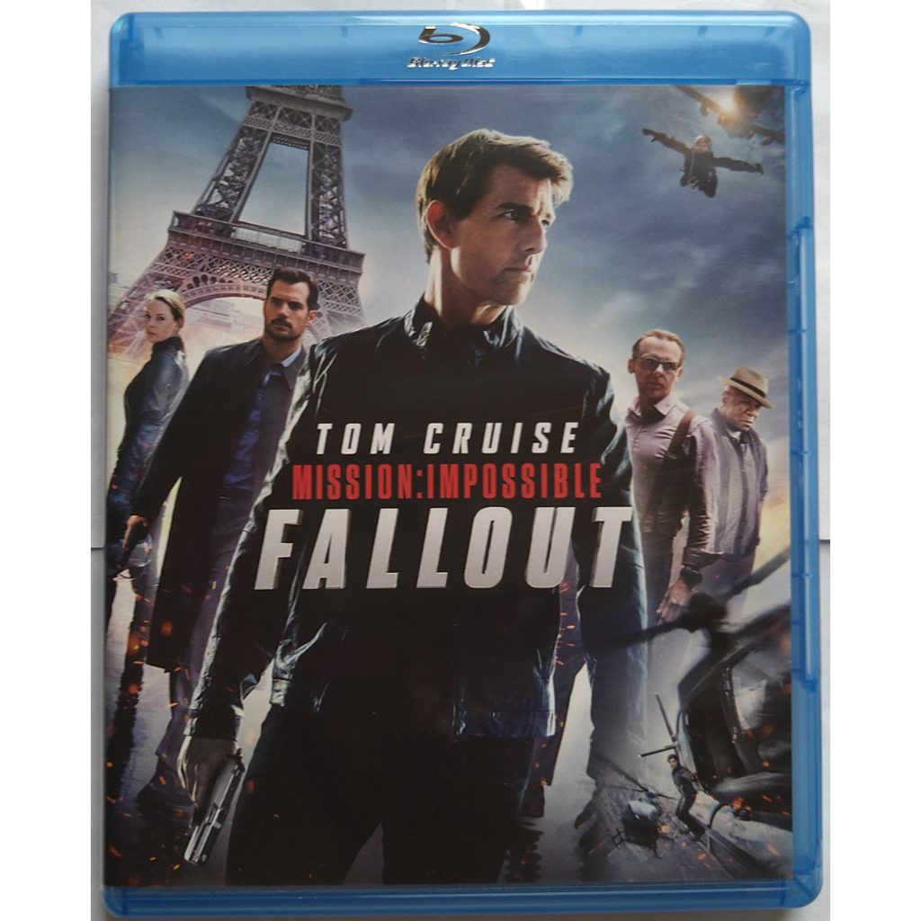 กล่องเปล่า Blu Ray Mission Impossible 6 Fallout กล่องเปล่า + ปกหนัง ไม่มีแผ่นหนัง Blu ray