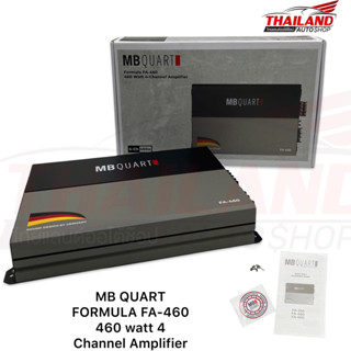 MB QUART  FORMULA FA-460 460 watt พาวเวอร์แอมป์ 4 Channel Amplifier