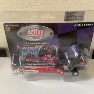 รถเหล็ก Dragster Action 1:64 Limitex Efition Mcdonald