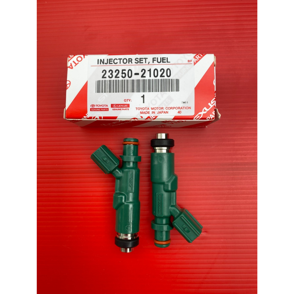 หัวฉีด 12 รู แท้ 23250-21020 ยี่ห้อ  TOYOTA รุ่น VIOS 2003-2006 (1NZ)