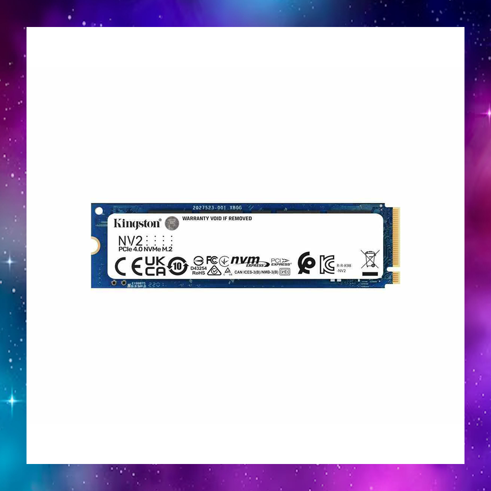 500 GB SSD (เอสเอสดี) KINGSTON NV2 - PCIe 4/NVMe M.2 2280 (SNV2S/500G) ใช้งานปกติ