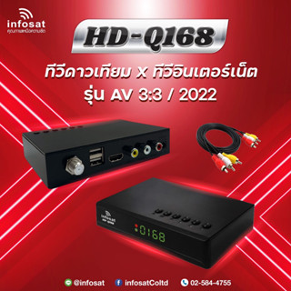 HD-Q168AV3:3กล่องทีวีดาวเทียมและอินเตอร์เน็ตสามารถเสียบเสาไวไฟเพิ่อเชื่อมเน็ตดูทีวี,ยูทูป,m3u