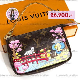 👜: New!! Louis Vuitton Mini Pochette Accessoires Limited DC21‼️ก่อนกดสั่งรบกวนทักมาเช็คสต๊อคก่อนนะคะ‼️