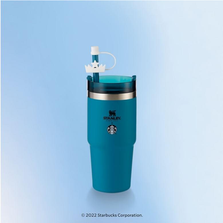Starbucks blue ocean stanley stainless steel 16oz